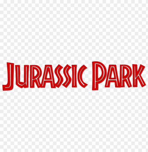jurassic park logo Isolated Element on HighQuality PNG