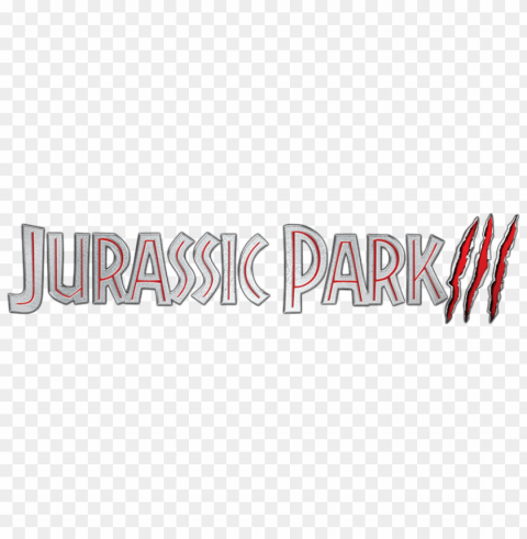 jurassic park logo Isolated Item on Transparent PNG