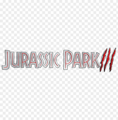 Jurassic Park Logo Isolated Item On Transparent PNG