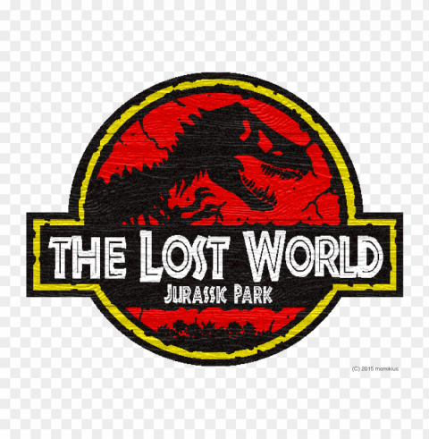 jurassic park logo Isolated Item on Transparent PNG Format