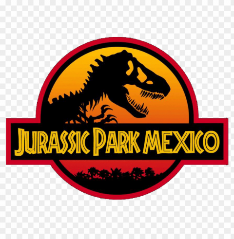 jurassic park logo Isolated Item with Clear Background PNG