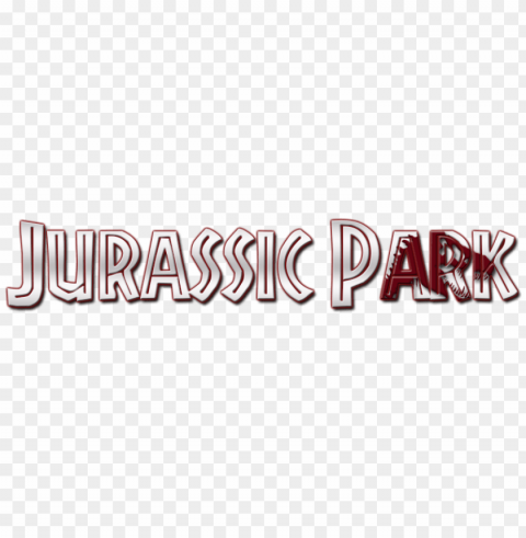 jurassic park logo Isolated Item with Transparent Background PNG