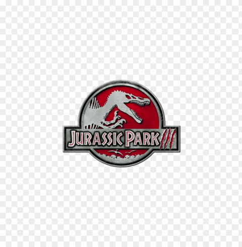 jurassic park logo Isolated Item with Transparent PNG Background