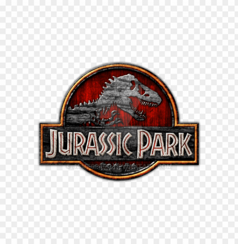 jurassic park logo Transparent Background Isolated PNG Figure