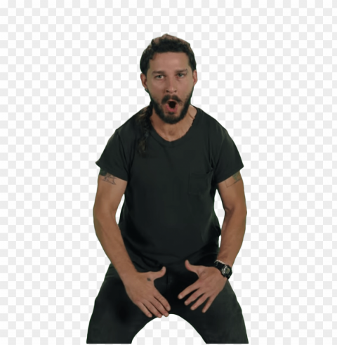just do it shia labeouf PNG with alpha channel for download