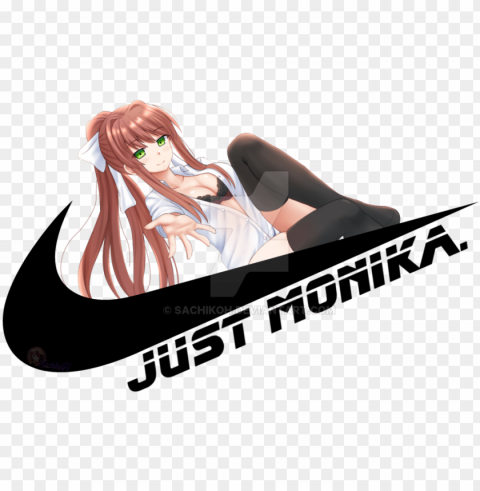 Just Monika - Just Monika Logo PNG Files With Alpha Channel Assortment