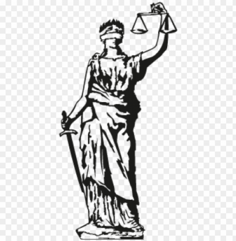 Justice Tattoos - Lady Justice No Background PNG Images With Alpha Transparency Free