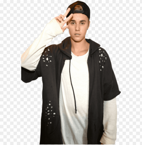 justin bieber posing Isolated Subject in HighResolution PNG