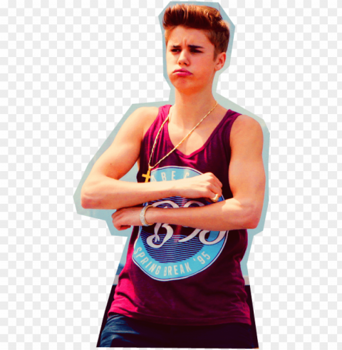 justine bieber full attractive Isolated Item with HighResolution Transparent PNG