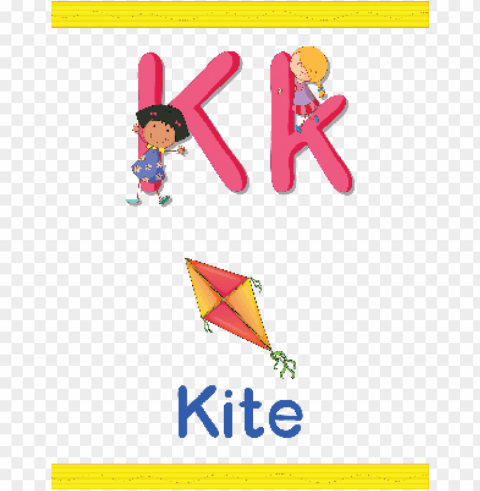 k for kite - learn alphabet Isolated Icon in Transparent PNG Format PNG transparent with Clear Background ID 7b3a4b41