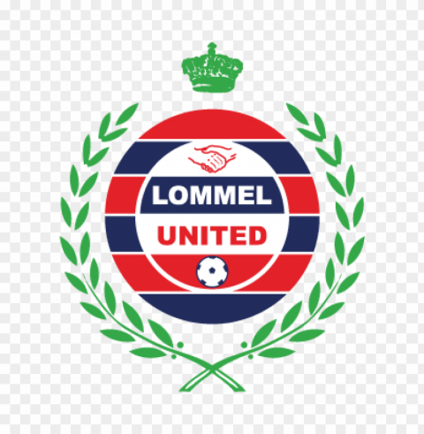 k united lommel vector logo PNG Image Isolated on Clear Backdrop