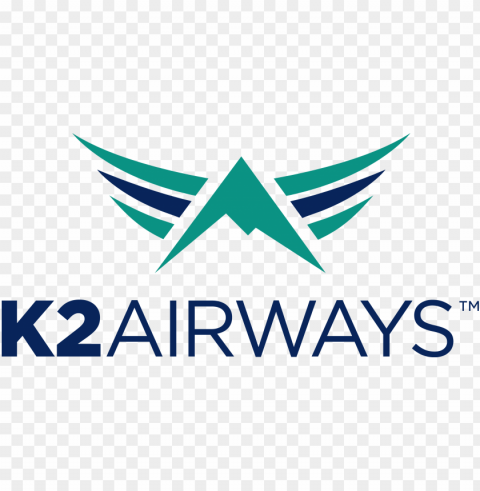 k2 airways Isolated Object with Transparent Background PNG
