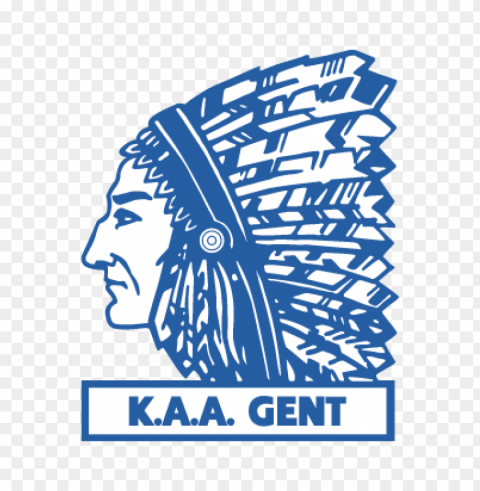 kaa gent old vector logo PNG images with alpha mask