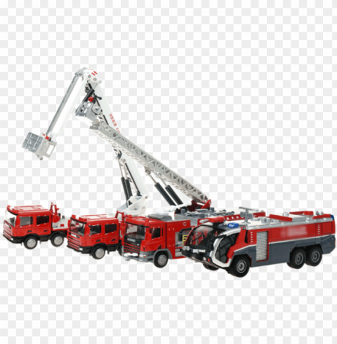 kaidiwei water tank ladder ascends 119 fire truck toy - fire apparatus Free PNG images with alpha channel