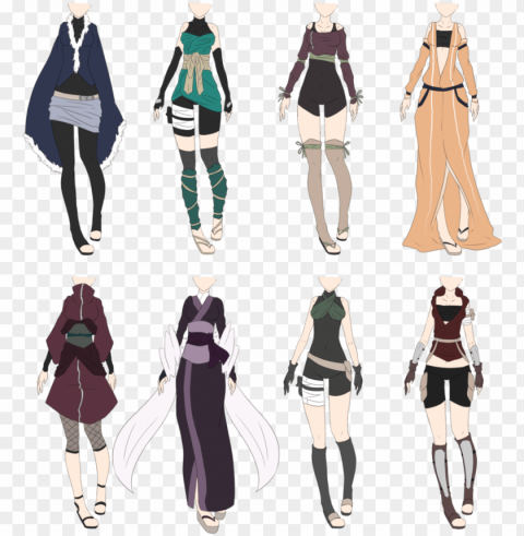 #kakashi #kiba #lee #naruto #neji #sasuke #shikamaru - female naruto ninja outfits High-resolution transparent PNG images assortment PNG transparent with Clear Background ID da43eb59