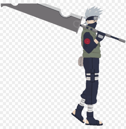 Kakashi - Mmd Naruto Model Dl PNG Graphics With Alpha Transparency Broad Collection