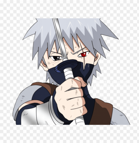 kakashi pic - imagens de kakashi pequeno Transparent PNG Isolated Object with Detail