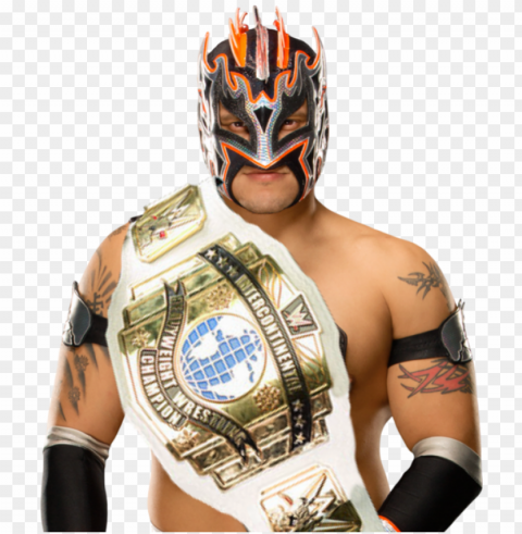 kalisto sticker - wwe kalisto vs ryback PNG Graphic Isolated on Clear Background Detail