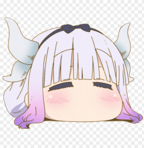 kanna with transparency - miss kobayashi's dragon maid kotatsu PNG images for personal projects PNG transparent with Clear Background ID a0504f8b