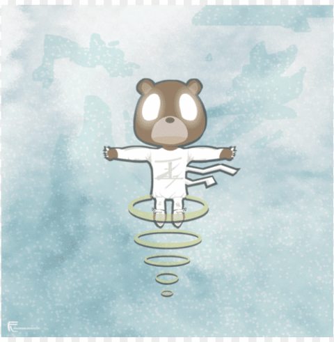 kanye west bear clip art royalty free download - kanye west teddy bear art Isolated Element in Clear Transparent PNG