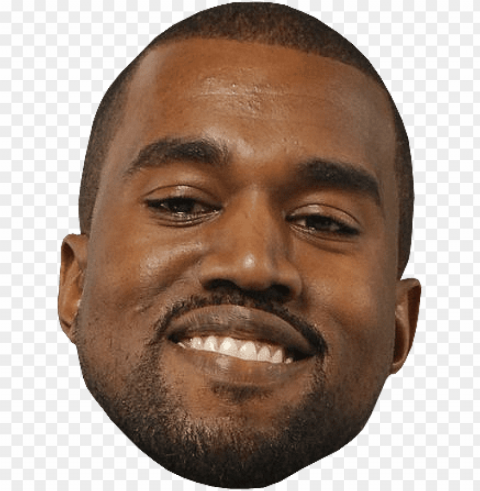 kanye west face Clear PNG pictures free