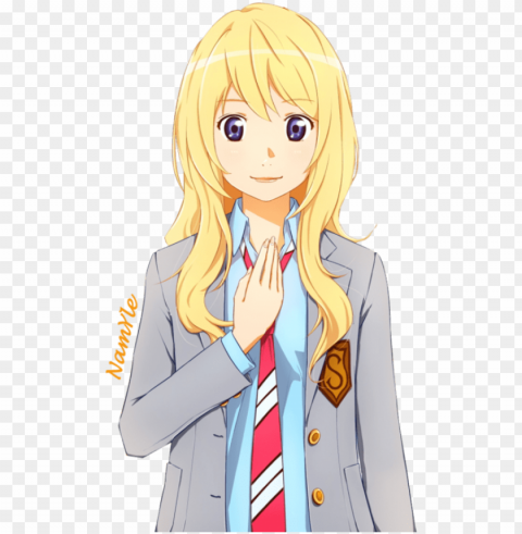 Kaori Miyazono - Your Lie In April Kaori Hair PNG Files With No Background Bundle