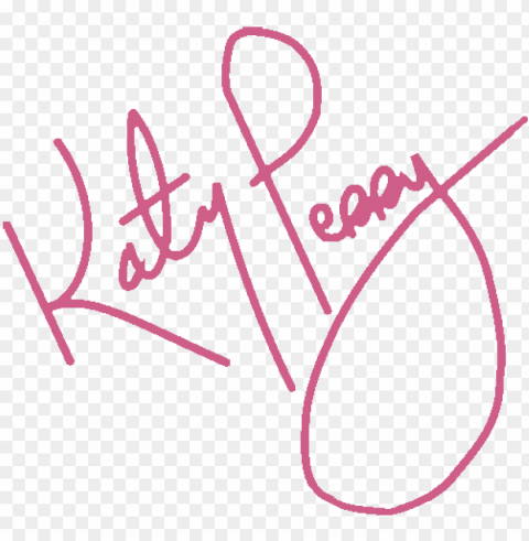 katy perry pink signature - katy perry signature PNG Image with Isolated Transparency