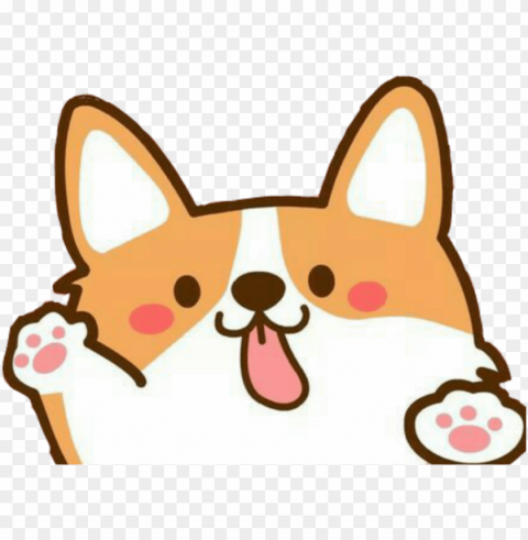 kawaii cute edit editing overlay dog - draw kawaii cute animals drawi PNG pictures with no backdrop needed