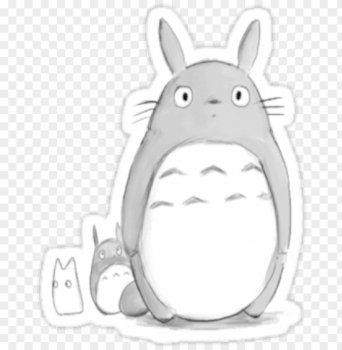 kawaii my neighbor totoro tumblr drawing by sadeelishad - my neighbor totoro PNG clear images PNG transparent with Clear Background ID 0308ded9