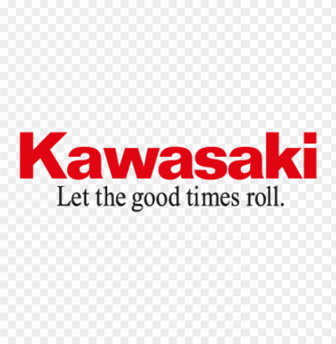 kawasaki motorcycles vector logo free PNG images transparent pack