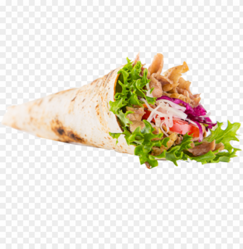 kebab food design Transparent PNG Object with Isolation