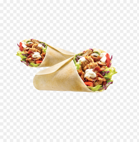 kebab food Transparent PNG Isolated Object with Detail