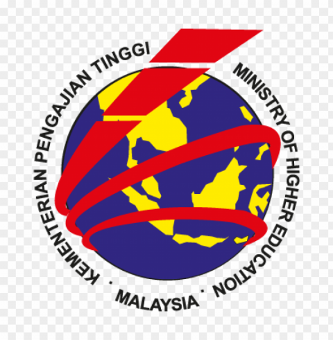 kementerian pengajian tinggi malaysia vector logo PNG Graphic Isolated on Transparent Background