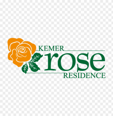 kemer rose residence vector logo PNG for design