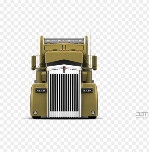 kenworth w900 sleeper cab truck - kenworth w900 Isolated Item with Transparent PNG Background