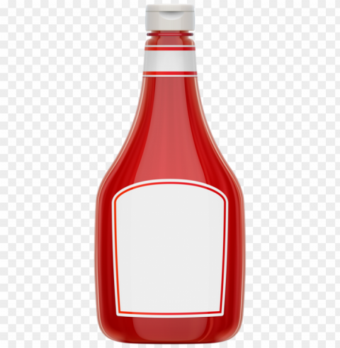 ketchup food clear Clean Background Isolated PNG Design
