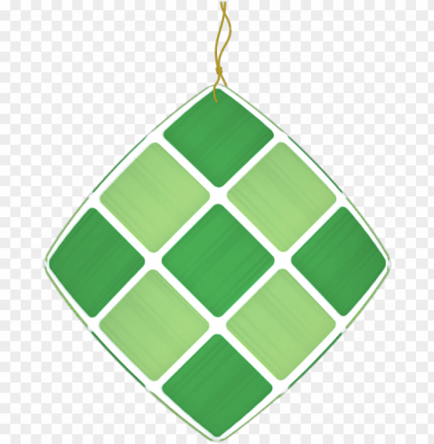 ketupat side - ketupat Isolated Graphic on Clear Transparent PNG