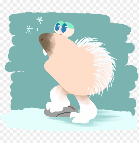 kevin drew a fluffy borb baby for my friend ghost-ofstarma Transparent PNG Isolated Artwork