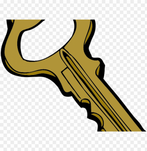 key clipart cartoon - key for kids PNG for blog use