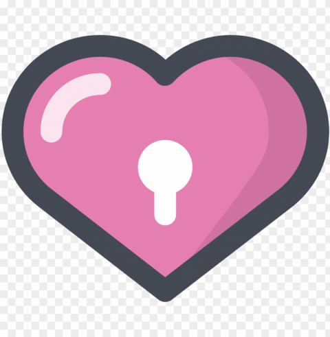 key from heart icon - pink love icon PNG transparent pictures for editing