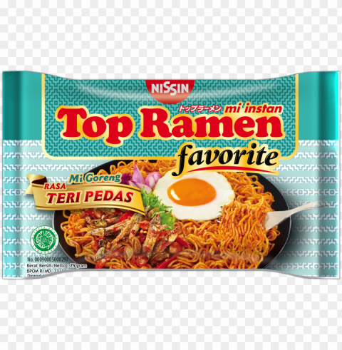 $key'name brand' - nissin top ramen chicken 5pk-3oz Isolated Graphic with Transparent Background PNG