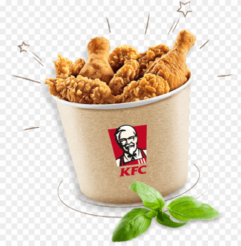 kfc bucket - chicken as food Transparent PNG images bulk package