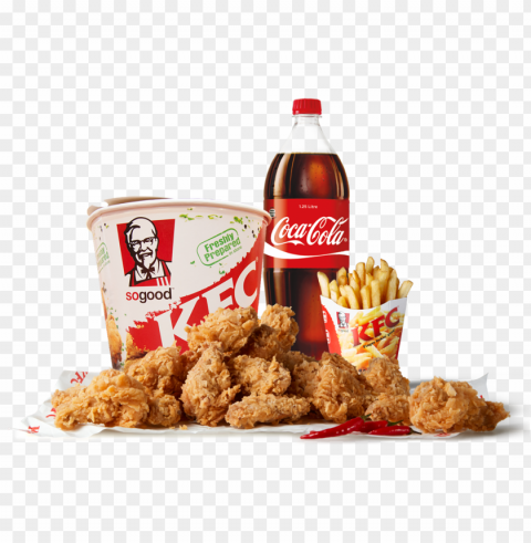 Kfc Food No Background Isolated Graphic On Clear Transparent PNG