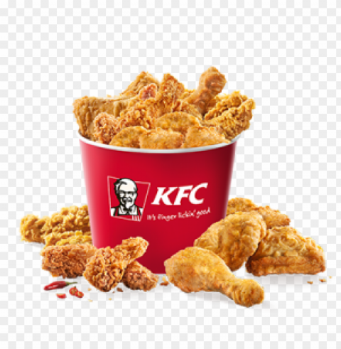 kfc food photo Isolated Artwork on Clear Transparent PNG