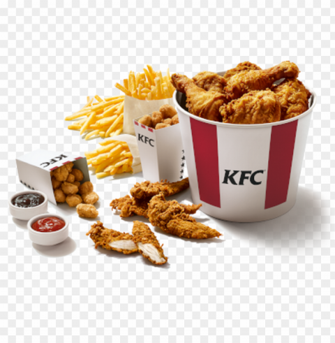 kfc food background Isolated Icon on Transparent PNG