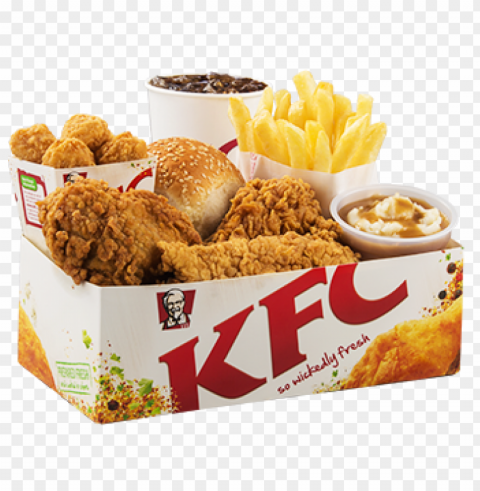 kfc food background Isolated Graphic on HighQuality Transparent PNG