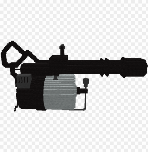 kg1n6uk - mine imator minigun ri HighResolution PNG Isolated on Transparent Background