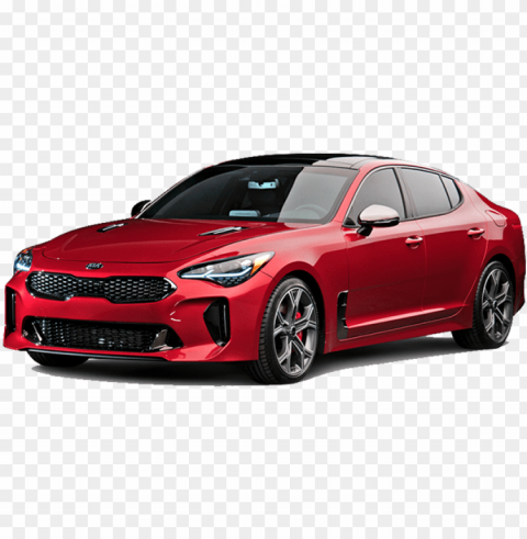 kia download image with - kia stinger with spoiler Isolated Object on Transparent Background in PNG