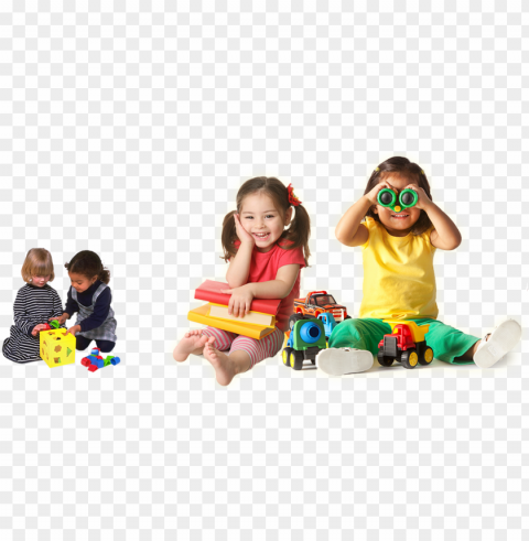 Kid Play - Play School Kids PNG Transparent Vectors