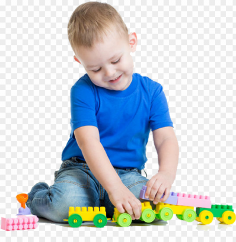 kid playing with trai PNG images with no watermark